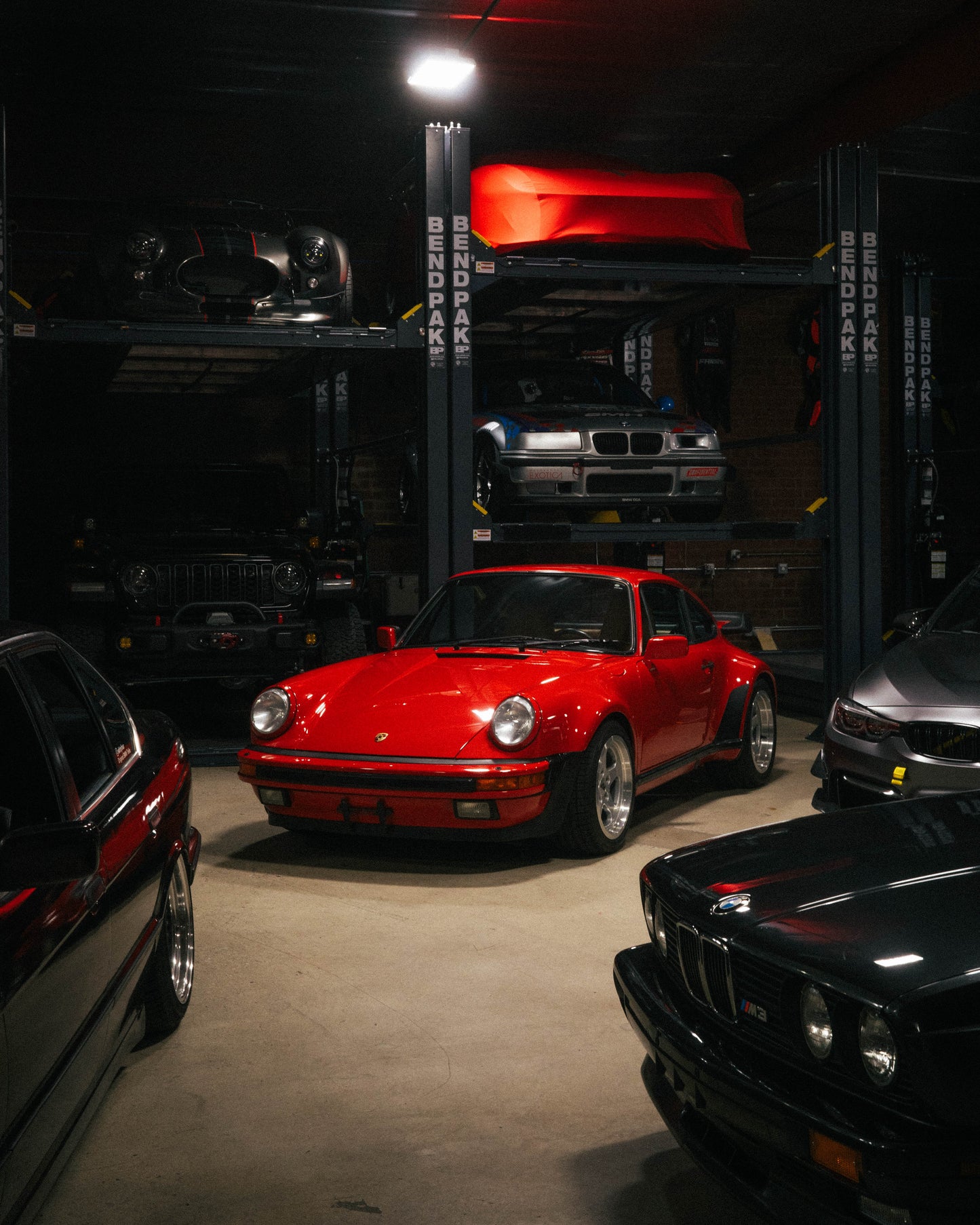 Red In Shadows - Porsche